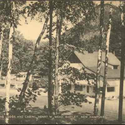 Silver Spring Lodge and Cabins, Henry W. Mead, Bartlett NH
