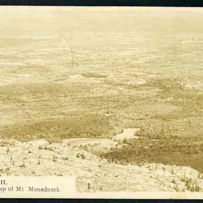 Jaffrey NH from Mt Monadnock