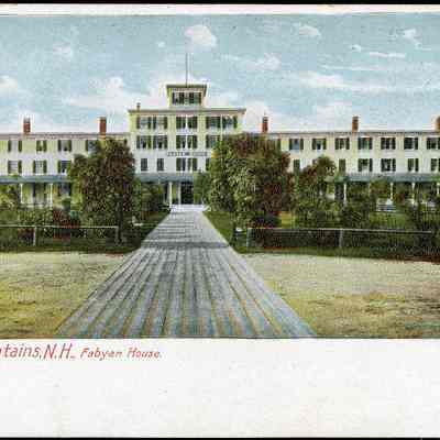 White Mountains, N.H., Fabyan House.