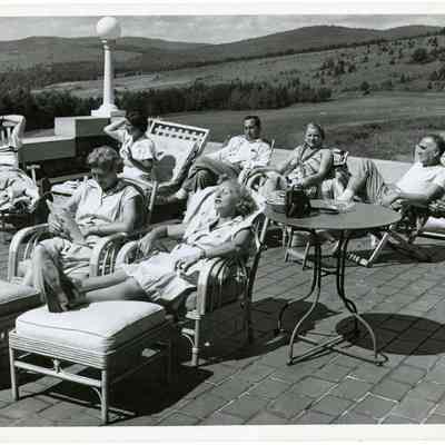 Relaxing at The Balsams