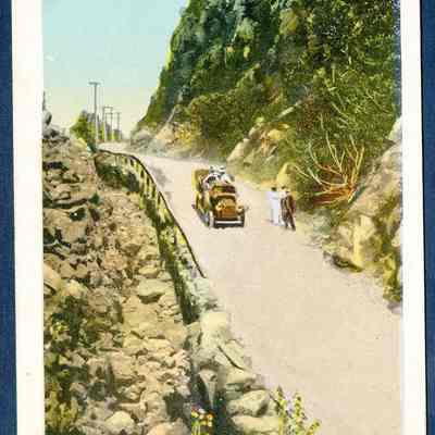 The Road through the Gateway, Crawford Notch, White Mountains, N.H.