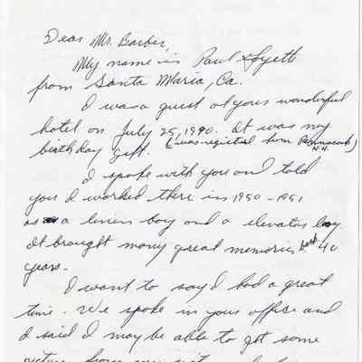 Goyette Letter to Mr. Barba