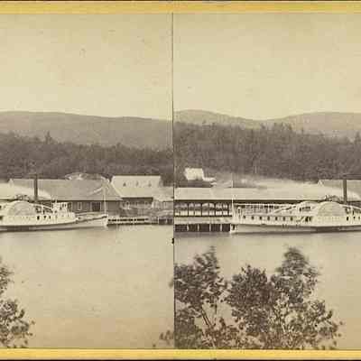 Steamer Boat in the Dock