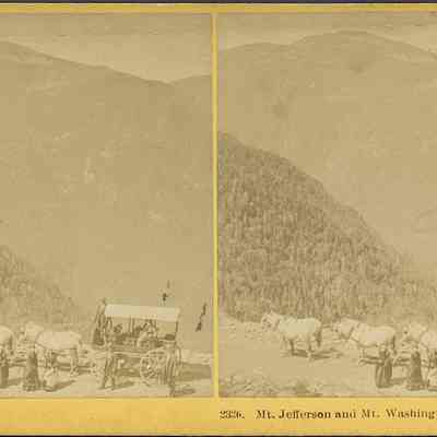 Mount Jefferson and Mount Washington Carriage Road.
