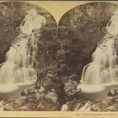 Crystal Cascade, near Glen House, White Mts.