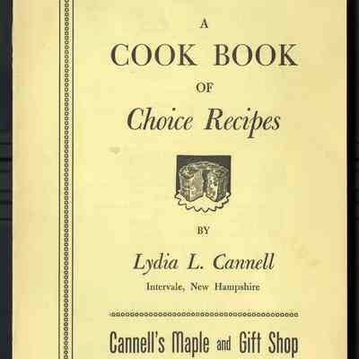 A Cookbook of Choice Recipes