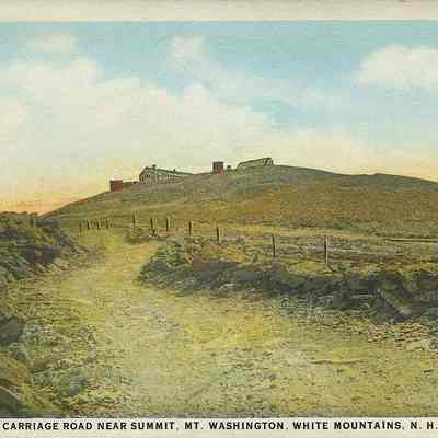 Carriage Road Near Summit, Mt. Washington, White Mountains, N.H