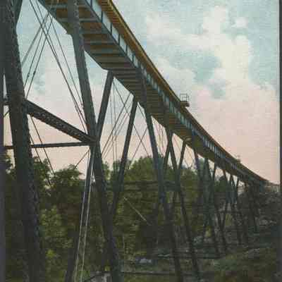 White Mts., N.H. Frankenstein Trestle