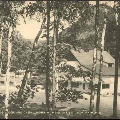 Silver Spring Lodge and Cabins, Henry W. Mead, Bartlett NH