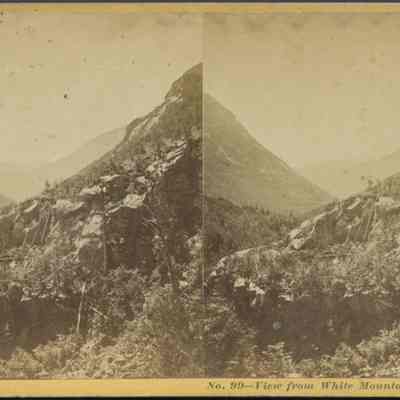 View from White Mountain Notch, Looking Down