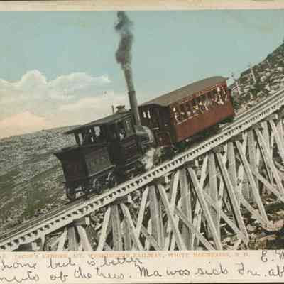 Jacob's Ladder Mt Washington Railway White Mountains NH