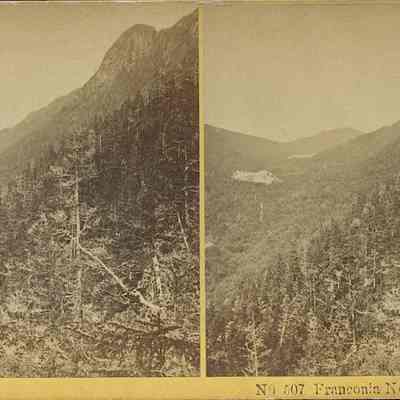 Franconia Notch looking west