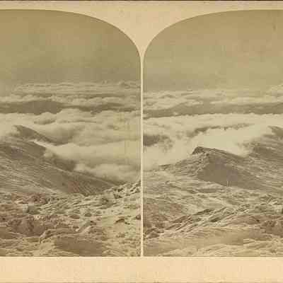 Snowy Mountain Top