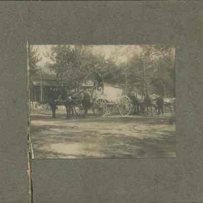 Two Horse Drawn Carts