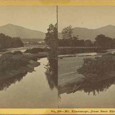 Mt Kearsarge from Saco River North Conway NH