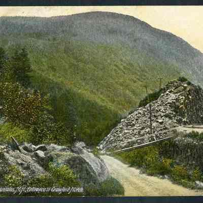 White Mountains, N.H., Entrance to Crawford Notch