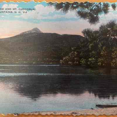 Chocorua Lake and Mt. Chocorua, White Mountains, N. H.