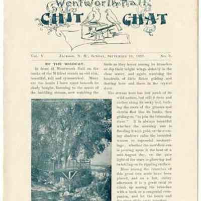 Wentworth Hall Chit Chat, Vol. V., No. 9