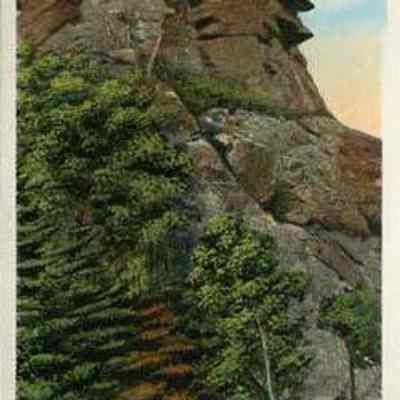 Profile On Imp Mountain, White MTS., N. H.