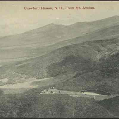 Crawford House, N.H., from Mt. Avalon