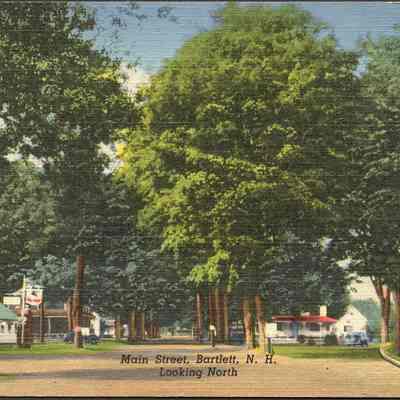 Main Street, Bartlett NH, Looking North