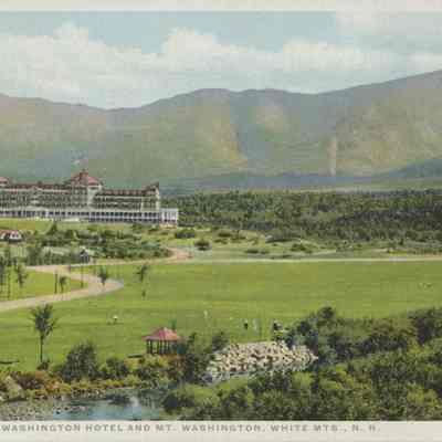 The Mount Washington Hotel and Mt. Washington, White Mts., N.H.