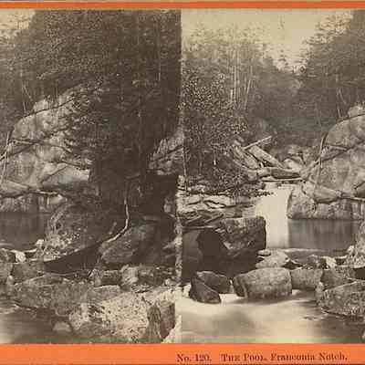 The pool, Franconia Notch