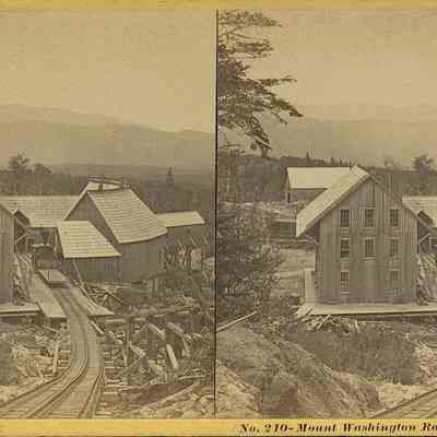 Mount Washington Railway and Depot NH