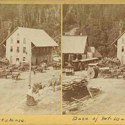 Base of Mt. Washington Railroad