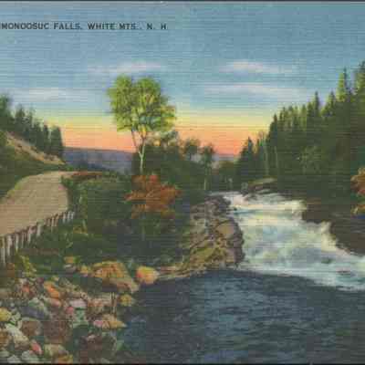 The Lower Ammonoosuc Falls, White Mts. NH