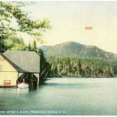 Echo Lake and Artist's Bluff, Franconia Notch, N.H.