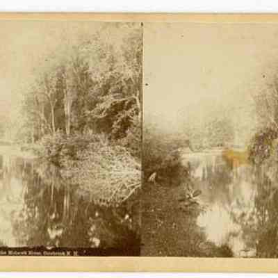 395 View on the Mohawk River, Colebrook, N.H.