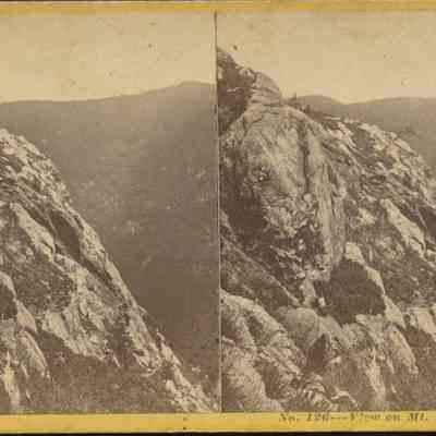 View on Mt Willard NH.