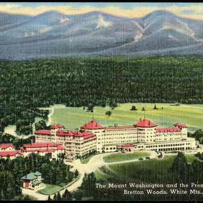 The Mount Washington and Presidential Range, Bretton Woods, N.H.