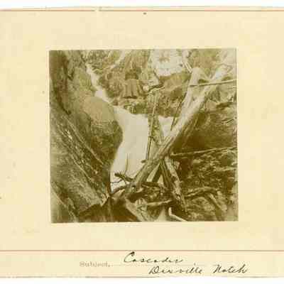 Cascades Dixville Notch/ Surf Scene Cape Eliz. ME by Dr. Watkins