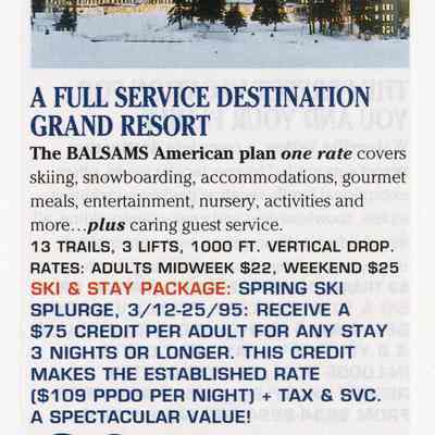 A FULL SERVICE DESTINATION GRAND RESORT