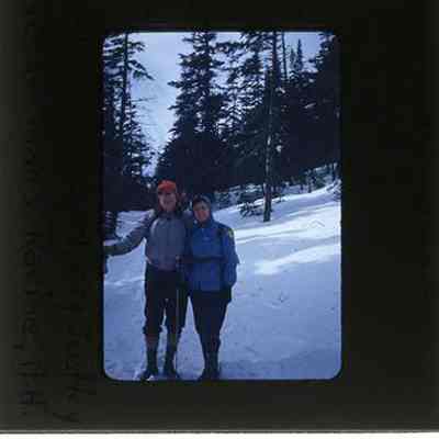 Earl Woodward, Kay Justley, Tuckerman's Ravine