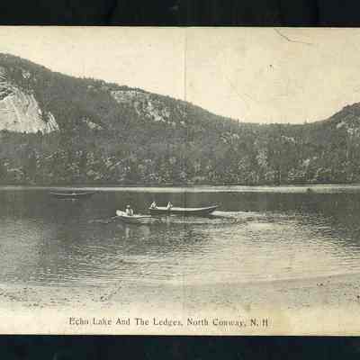 Echo Lake and the Ledges, North Conway, N.H.