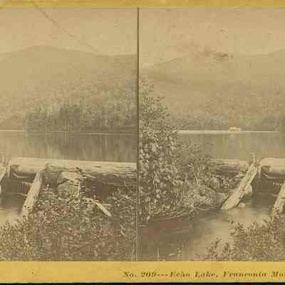Echo Lake, Franconia Mountains, NH.