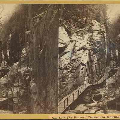 The Flume, Franconia Mountains NH.
