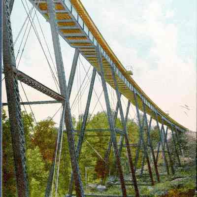 White Mtns. N.H., Frankenstein Trestle