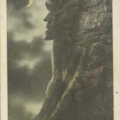 Moonlight, Old Man of the Mountains, White Mts NH