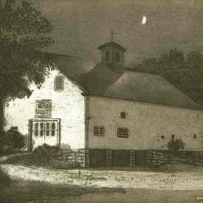 The Barn Under the Moon