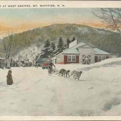 Winter scene at West Ossipee, Mt. Whittier NH