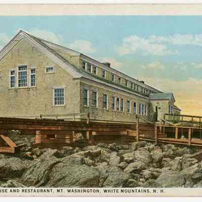 Summit House and Restaurant, Mt. Washington, White Mountains, N.H.