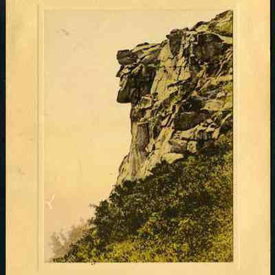 The Old Man of the Mountains, Franconia Notch, White Mountains, N. H.