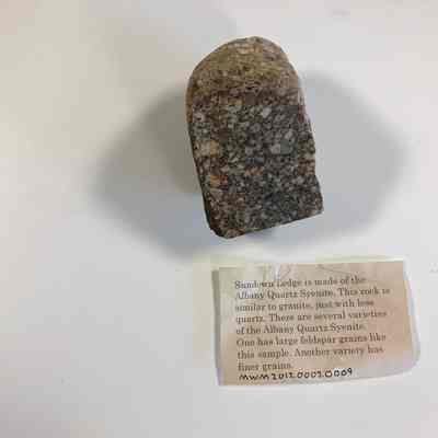 Albany Quartz Syenite Sample