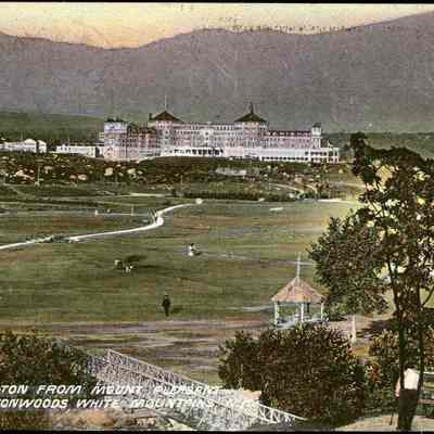 Mt. Washington from Mount Pleasant House, Bretton Woods, White Moountains, N.H.