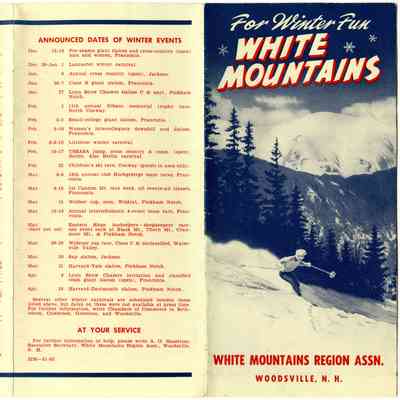 For Winter Fun / White Mountains / White Mountains Region Assn. Woodsville, N.H.