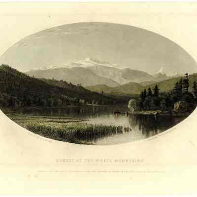 SUNSET AT THE WHITE MOUNTAINS